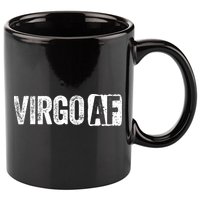Virgo AF Virgo Zodiac Sign Gift 11oz C Handle Ceramic Mug