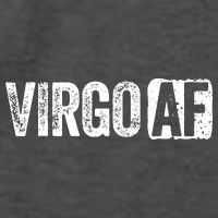 Virgo AF Virgo Zodiac Sign Gift Vector Backpack