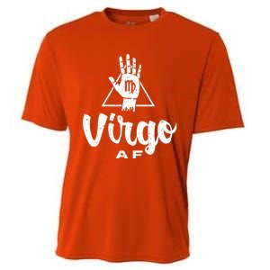 Virgo Af / Virgo Birthday Virgo Astrology And Zodiac Quote Cute Gift Cooling Performance Crew T-Shirt