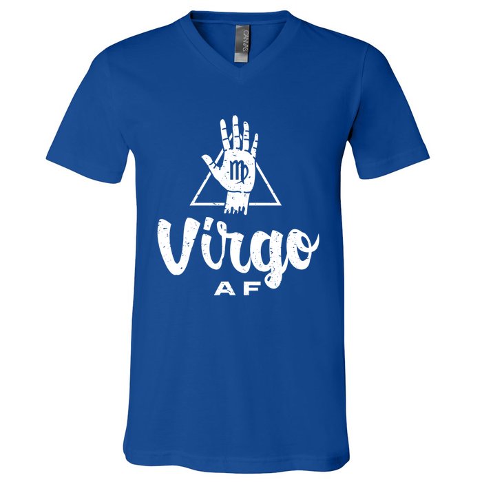 Virgo Af / Virgo Birthday Virgo Astrology And Zodiac Quote Cute Gift V-Neck T-Shirt