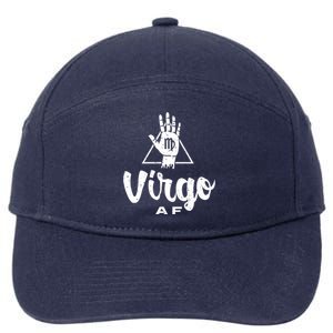 Virgo Af / Virgo Birthday Virgo Astrology And Zodiac Quote Cute Gift 7-Panel Snapback Hat