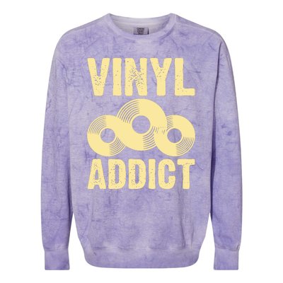 Vinyl Addict Colorblast Crewneck Sweatshirt