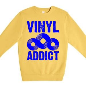 Vinyl Addict Premium Crewneck Sweatshirt