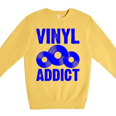 Vinyl Addict Premium Crewneck Sweatshirt