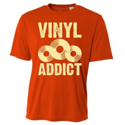 Vinyl Addict Cooling Performance Crew T-Shirt