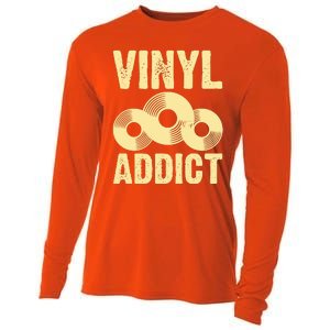 Vinyl Addict Cooling Performance Long Sleeve Crew