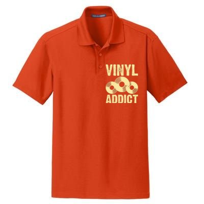 Vinyl Addict Dry Zone Grid Polo