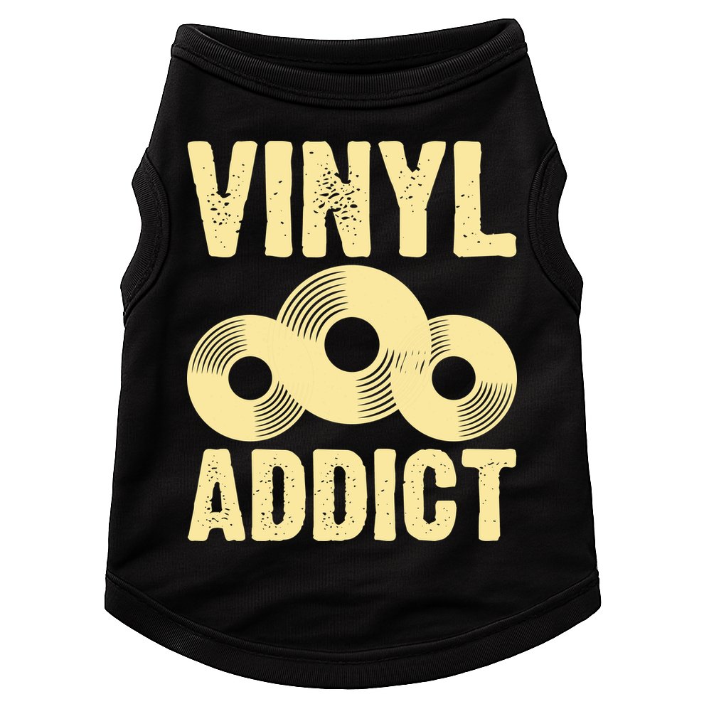 Vinyl Addict Doggie Tank