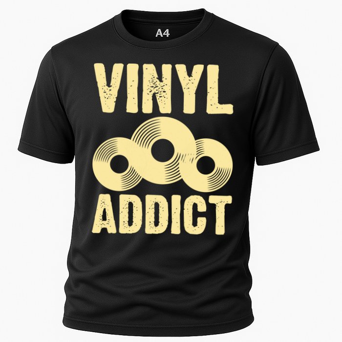 Vinyl Addict Cooling Performance Crew T-Shirt