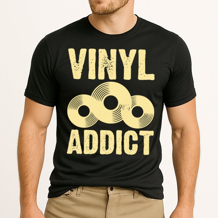 Vinyl Addict Cooling Performance Crew T-Shirt