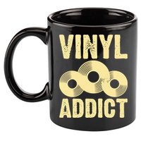 Vinyl Addict 11oz C Handle Ceramic Mug