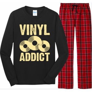 Vinyl Addict Long Sleeve Pajama Set