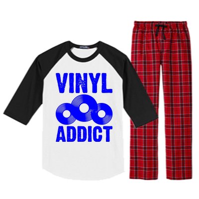 Vinyl Addict Raglan Sleeve Pajama Set