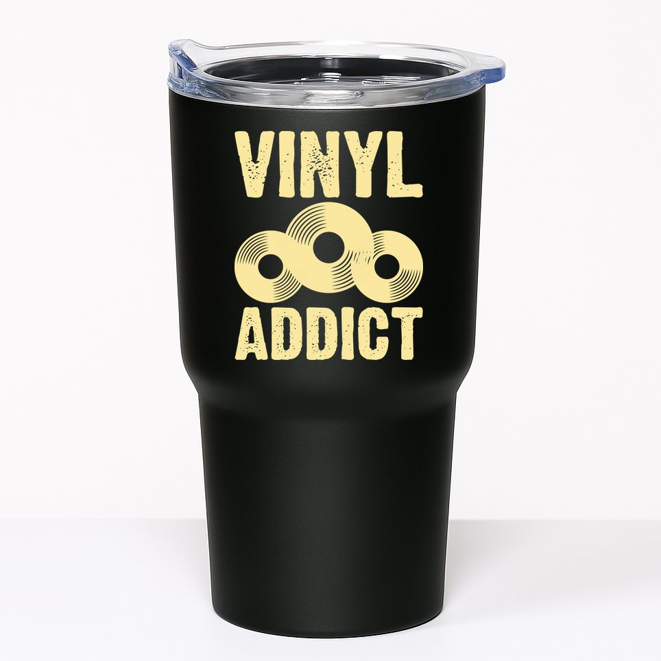 Vinyl Addict Tumbler