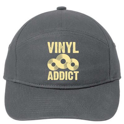 Vinyl Addict 7-Panel Snapback Hat