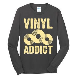 Vinyl Addict Tall Long Sleeve T-Shirt