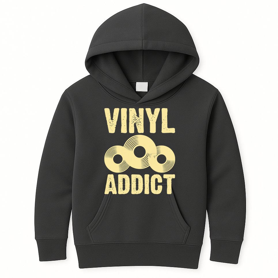 Vinyl Addict Kids Hoodie