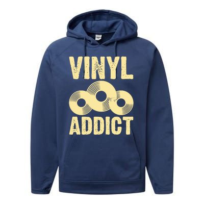 Vinyl Addict Performance Fleece Hoodie