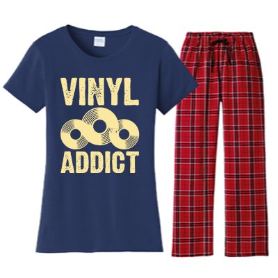 Vinyl Addict Women's Flannel Pajama Set