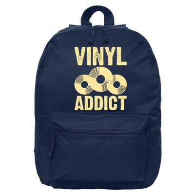 Vinyl Addict 16 in Basic Backpack