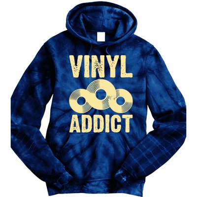 Vinyl Addict Tie Dye Hoodie