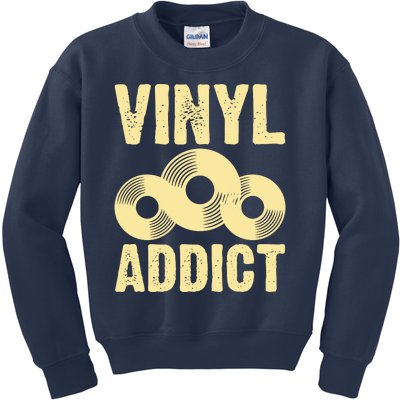 Vinyl Addict Kids Sweatshirt