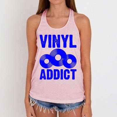 Vinyl Addict Women's Knotted Racerback Tank