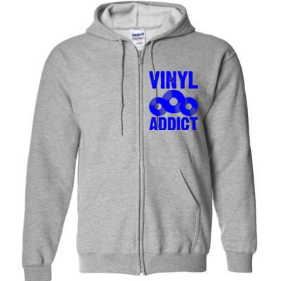 Vinyl Addict Full Zip Hoodie