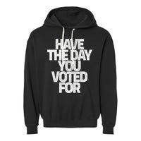 Voting Aftermath Garment-Dyed Fleece Hoodie
