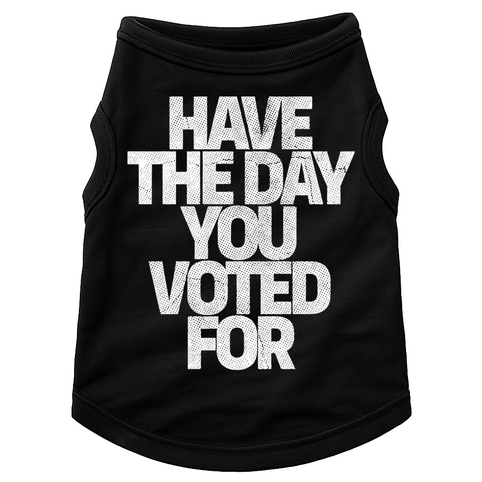 Voting Aftermath Doggie Tank