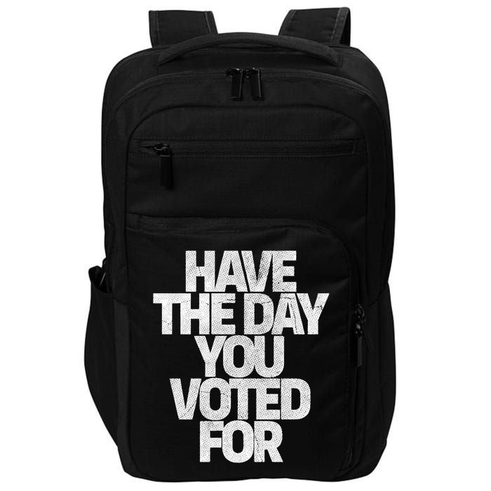 Voting Aftermath Impact Tech Backpack