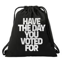 Voting Aftermath Drawstring Bag