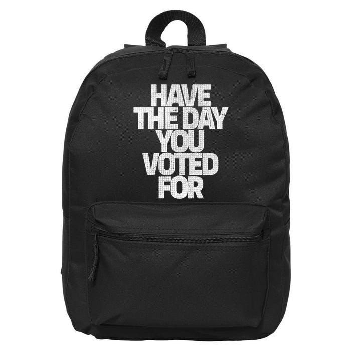Voting Aftermath 16 in Basic Backpack