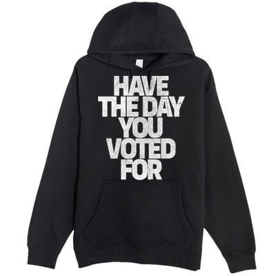 Voting Aftermath Premium Pullover Hoodie