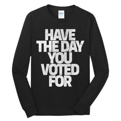 Voting Aftermath Tall Long Sleeve T-Shirt
