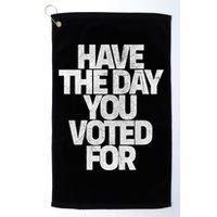 Voting Aftermath Golf Towel