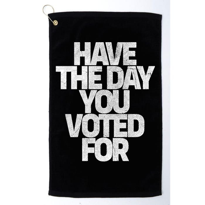 Voting Aftermath Golf Towel