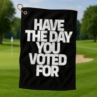 Voting Aftermath Golf Towel