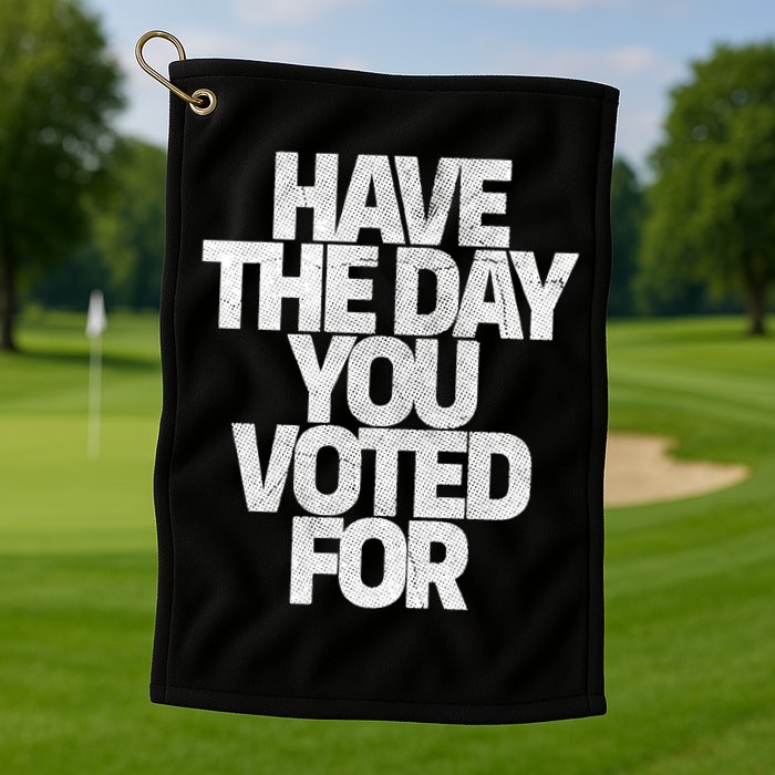 Voting Aftermath Golf Towel