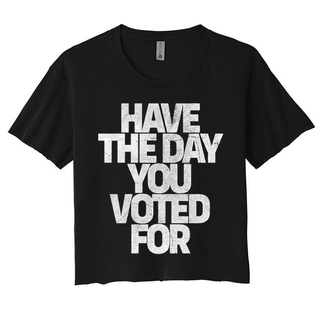 Voting Aftermath Crop Top