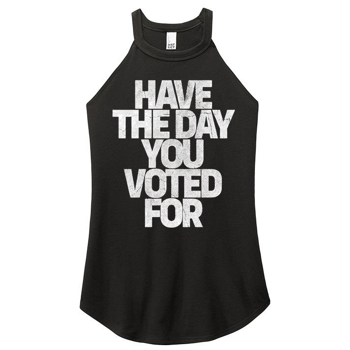 Voting Aftermath Women's Perfect Tri Rocker Tank
