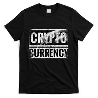 Vintage And Very Distressed Cryptocurrency T-Shirt
