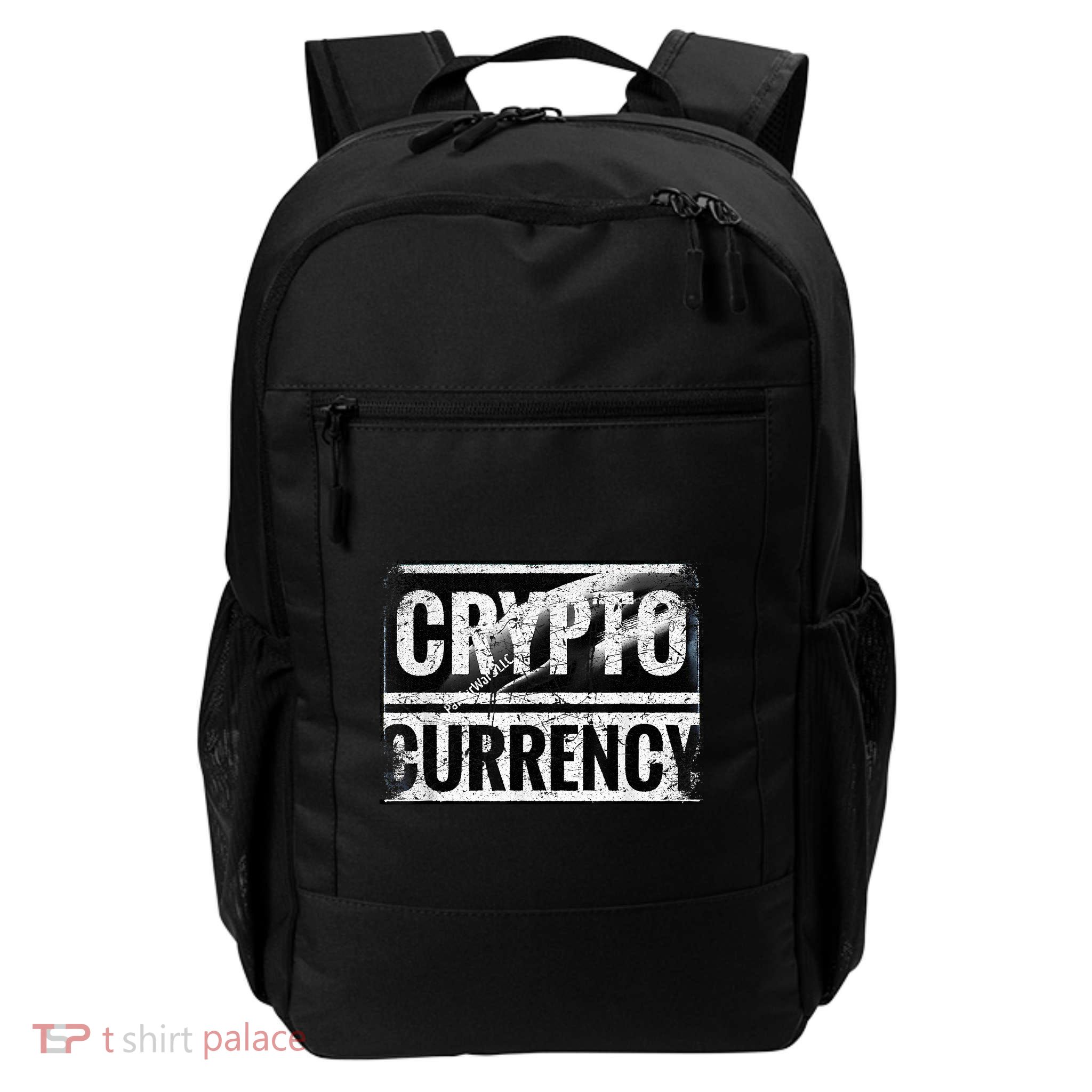 Vintage And Very Distressed Cryptocurrency Backpack