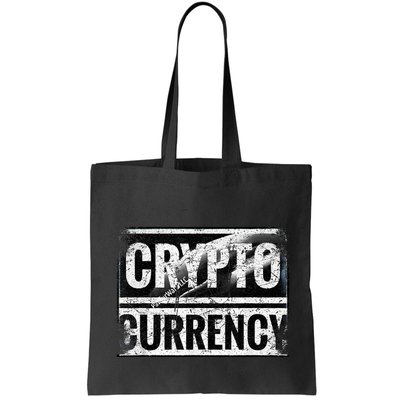 Vintage And Very Distressed Cryptocurrency Bag