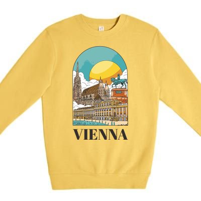 Vienna Austria Premium Crewneck Sweatshirt