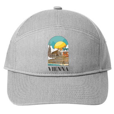 Vienna Austria 7-Panel Snapback Hat
