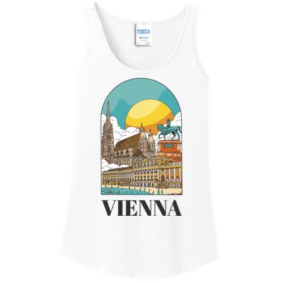 Vienna Austria Ladies Essential Tank