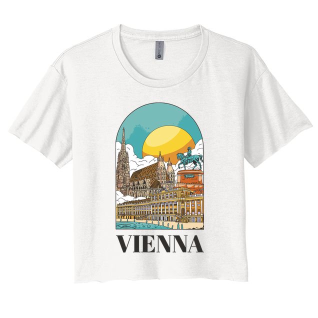 Vienna Austria Crop Top
