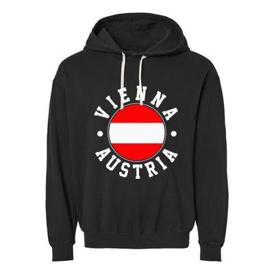 Vienna Austria Garment-Dyed Fleece Hoodie