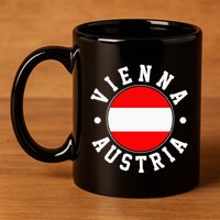 Vienna Austria 11oz C Handle Ceramic Mug